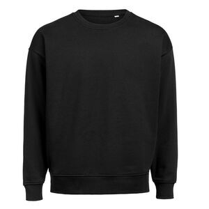Untagged Movement Mens Crew Neck Loose Fit Sweatshirt / Black